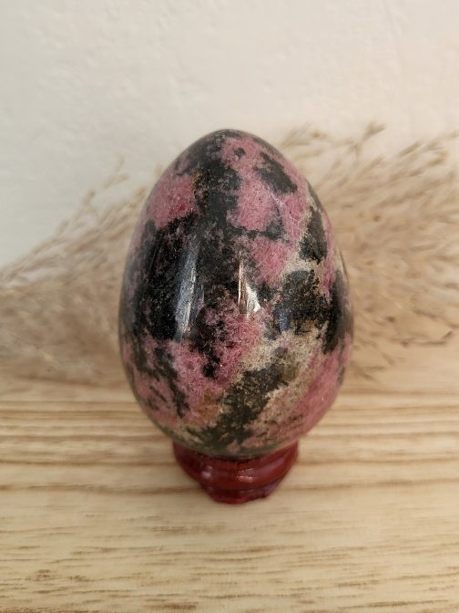 Œuf en Rhodonite A+
