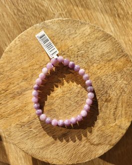 Bracelet en Lépidolite A+