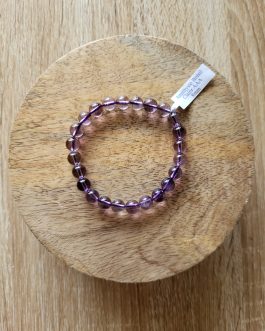 Bracelet en Améthyste Claire AAA