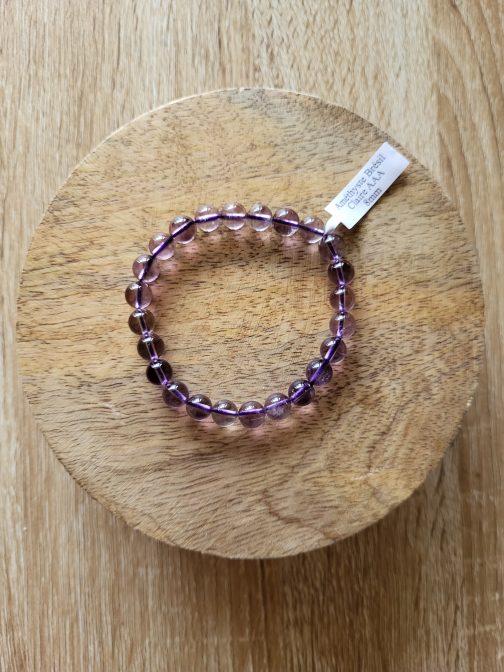 Bracelet en Améthyste Claire AAA
