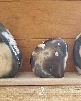 Formes Libres en Agate Grise A+