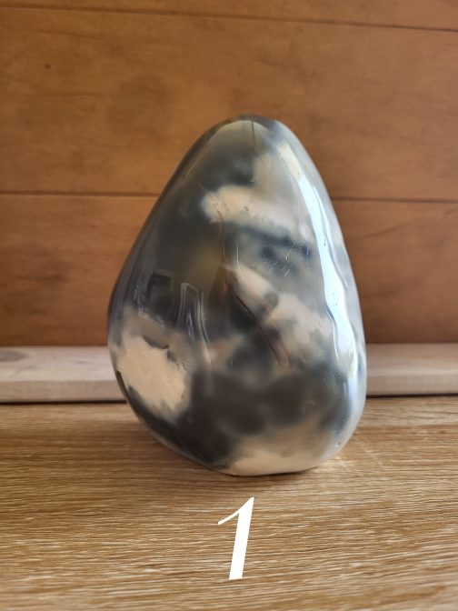 Formes Libres en Agate Grise A+ – Image 3