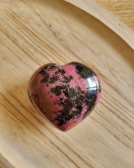 Cœur en Rhodonite A+