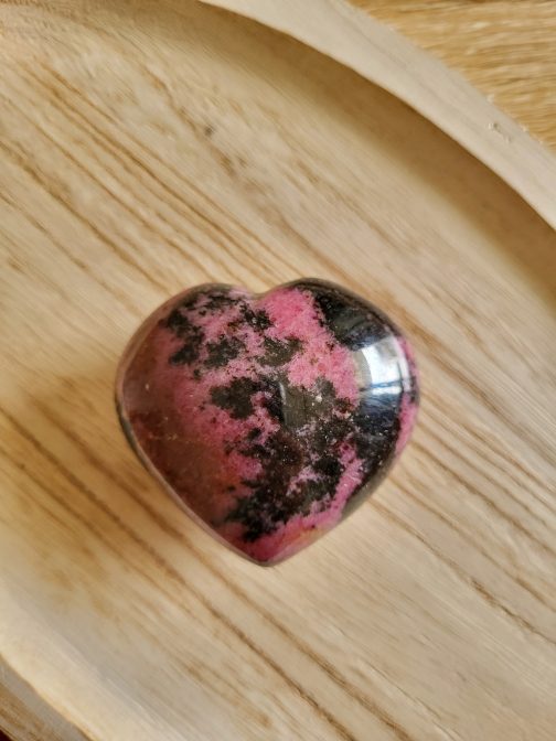 Cœur en Rhodonite A+