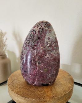 Forme Libre en Tourmaline Rose sur Quartz A+