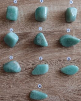 Pierres roulées en Amazonite AA