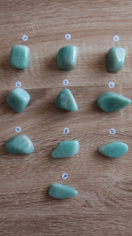 Pierres roulées en Amazonite AA – Image 2