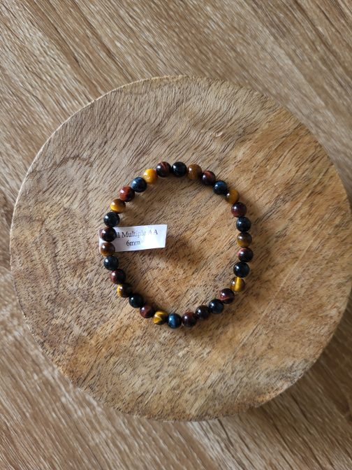 Bracelet en oeil multiple AA 6mm