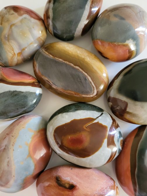 Galets en Jaspe Polychrome AA