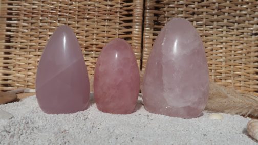 Formes Libres en Quartz Rose AA – Image 8