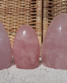 Formes Libres en Quartz Rose AA