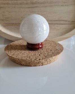 Sphère en Scolécite
