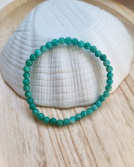Bracelet en Amazonite AA  (5 à 6 mm)