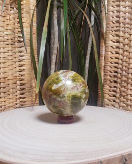 Sphère Opale Verte AA