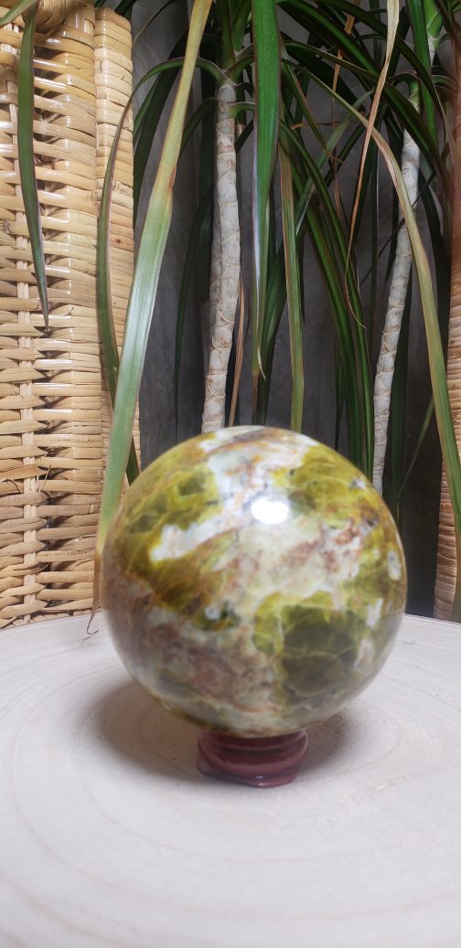 Sphère Opale Verte AA – Image 4