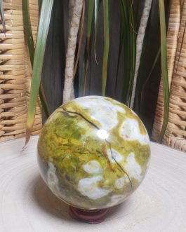 Sphère Opale Verte AA