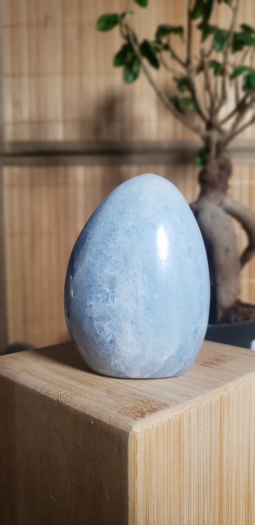 Forme libre en Calcite Bleue AA – Image 3