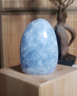 Forme libre en Calcite Bleue AA