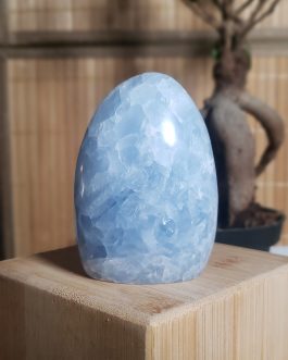 Forme libre en Calcite Bleue AA