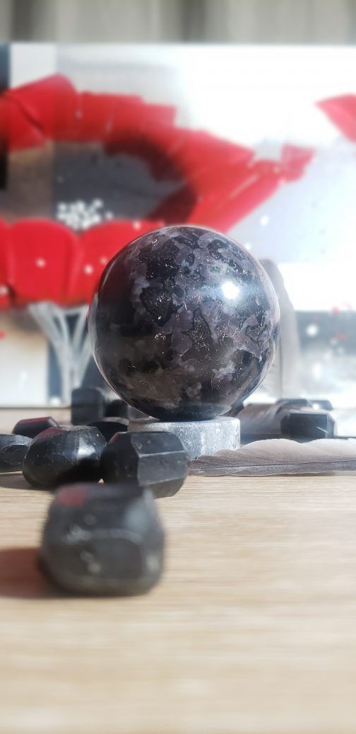 Sphère en Gabbro A+ – Image 3