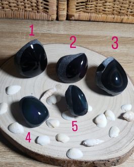 Formes libres en Obsidienne oeil céleste