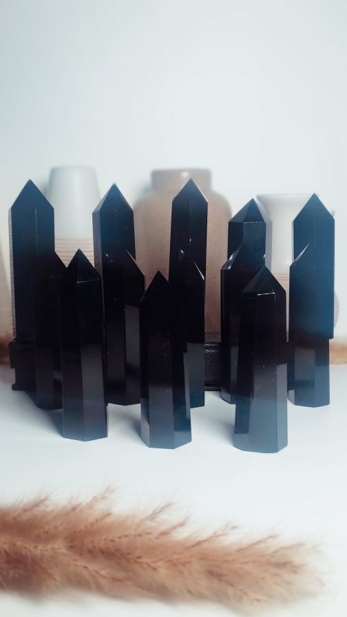 Pointes  d'Obsidienne noir – Image 2