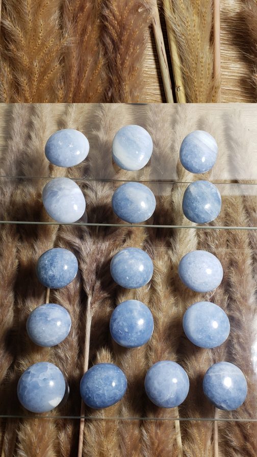 Galets en Calcite Bleue AA