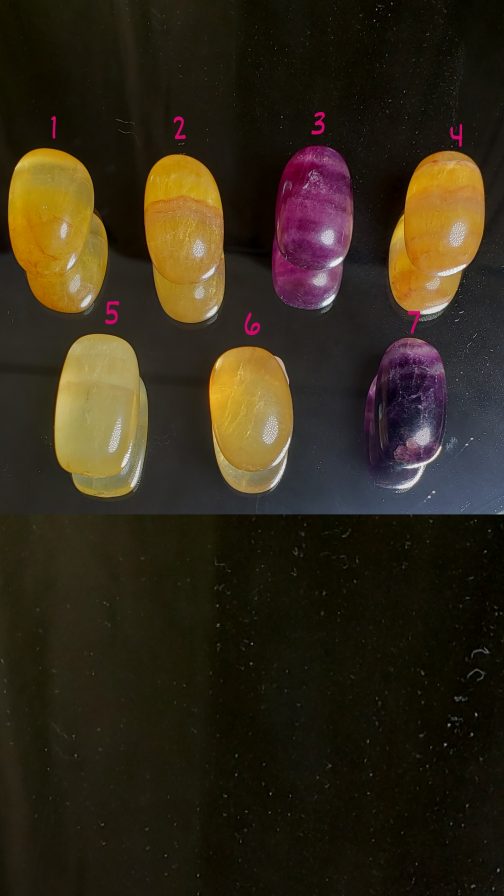 Pierres roulées en Fluorite A+ – Image 2