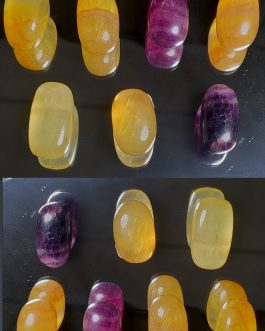Pierres roulées en Fluorite A+