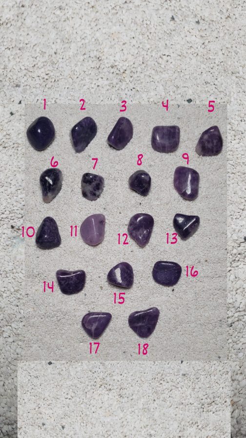 Pierres roulées en Lépidolite AA – Image 2