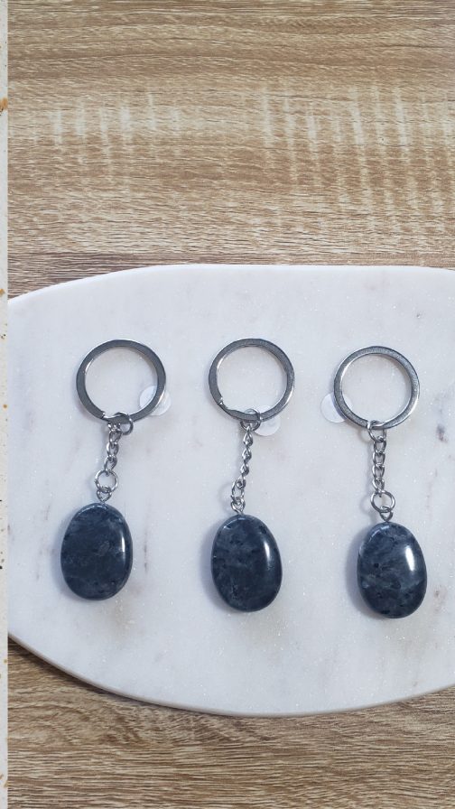 porte clés en Larvikite A+