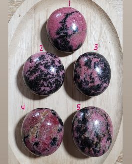 Galets en Rhodonite A+