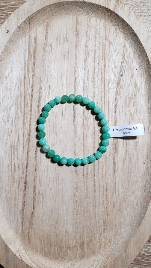 Bracelet  en Chrysoprase AA – Image 2
