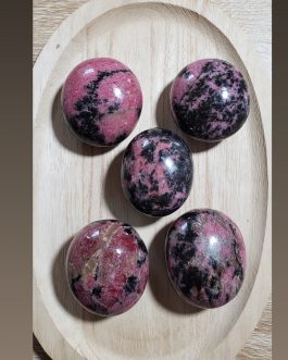 Galets en Rhodonite A+