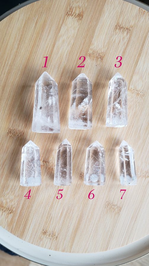 Pointes en Cristal de Roche AA – Image 2