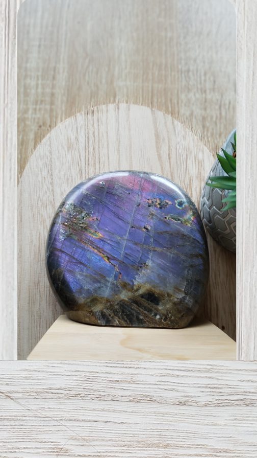Forme libre en Labradorite type Spectrolite AA