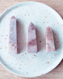 Pointes en Améthyste Rose AA