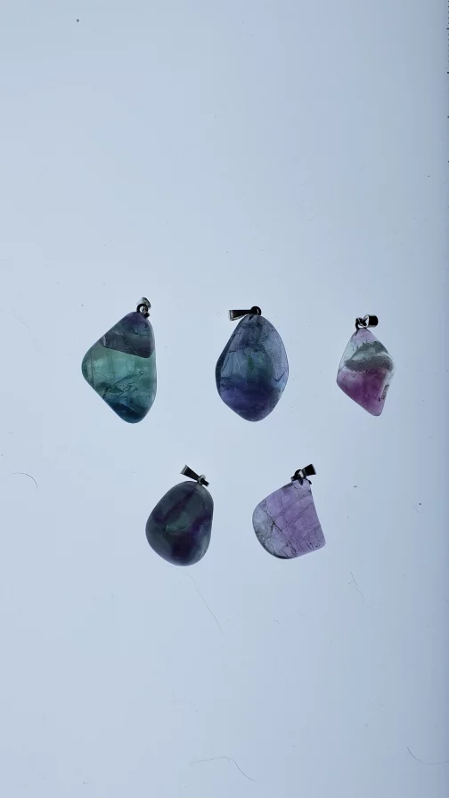 Pendentifs  en Fluorite A+ – Image 2
