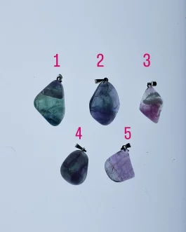 Pendentifs  en Fluorite A+
