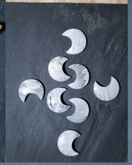 Lune en Agate Dendritique AA