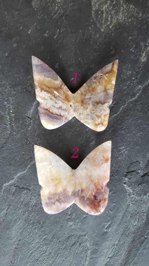 Papillons en Améthyste AA – Image 2