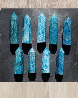 Pointes en Apatite Bleue AA