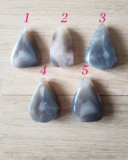 Flammes en Agate AA
