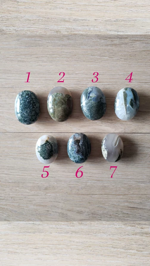 Galets en Agate Mousse AA – Image 2