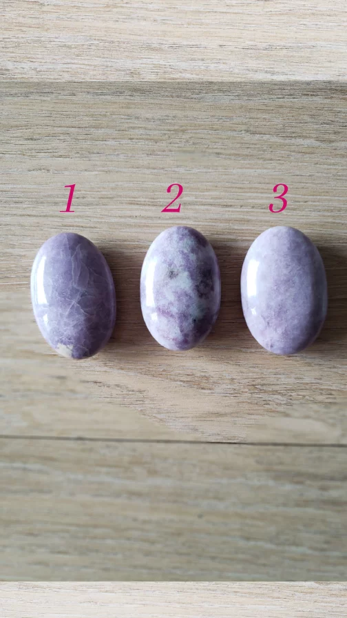 Galets en Lépidolite A+ – Image 2