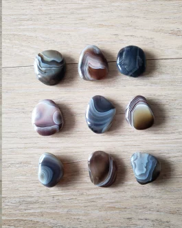 Galets du AGATE BOTSWANA AA