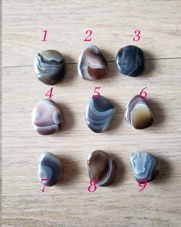 Galets du AGATE BOTSWANA AA
