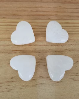 Galets Coeur Petit en Scolécite AA