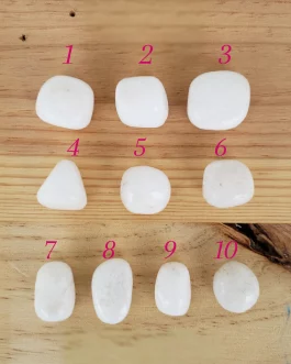Pierres Roulées en  Scolécite AA