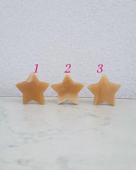 Etoiles en calcite Orange AA
